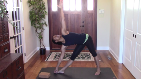 Find Your Unbound Spaciousness With Triangle Pose