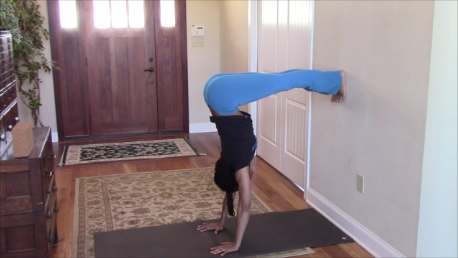 When It Comes To Handstands, Walls Are Our Friends