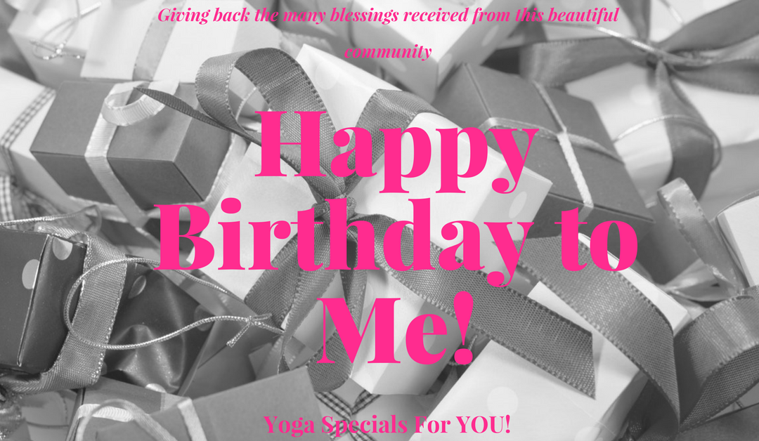 Help Me Celebrate My Birthday With Yoga Deals For YOU